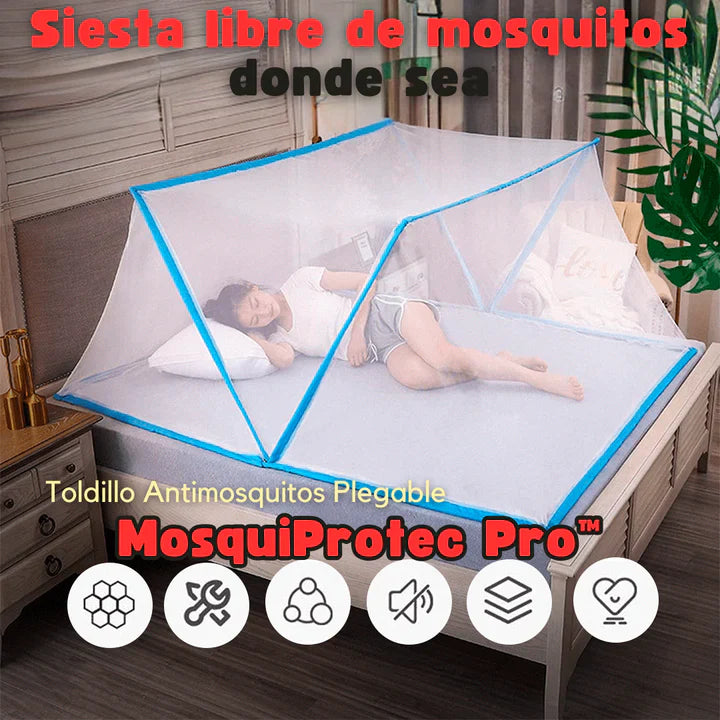 Toldillo Plegable Anti Mosquitos - MosquiProtec Pro™ 🦟🛏️ 5 Reseñas