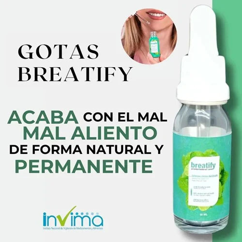 BREATIFY ™ - GOTAS CONTRA EL MAL ALIENTO