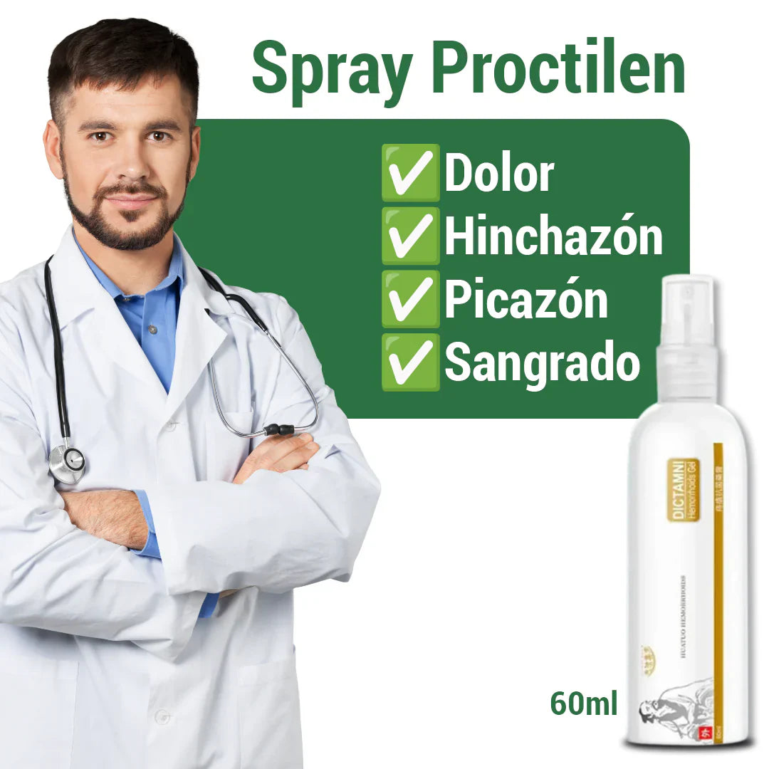 2x1 Spray Proctilen - Alivio Natural para las Hemorroides