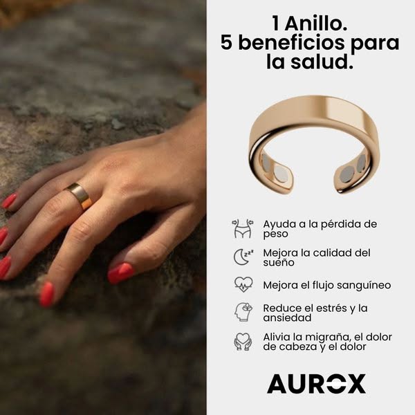 Anillo Olux™ – Tu Aliado en Bienestar y Estilo