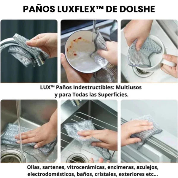 Oferta 4x1 !! Paños de Limpieza KleenMax Indestructibles + Envio Gratis