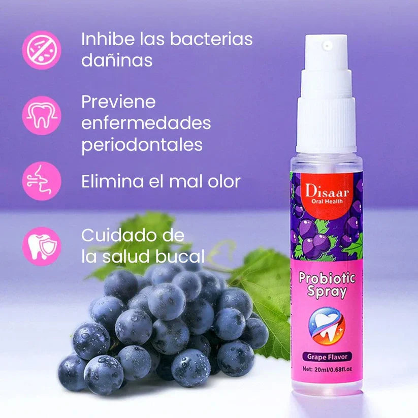 2x1 FreshBreath™ - Spray Probiótico para el Mal aliento